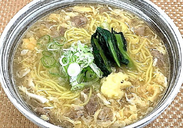 玉子あんかけ中華麺orあんかけうどん