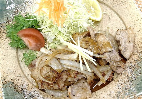 生姜焼き定食