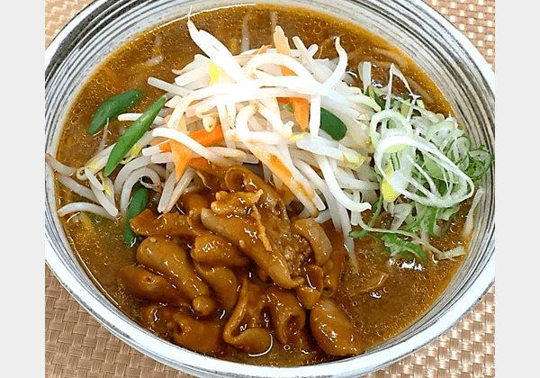 牛もつ煮ラーメン