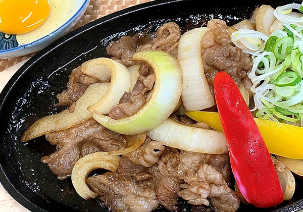 若狭牛すきやき風定食