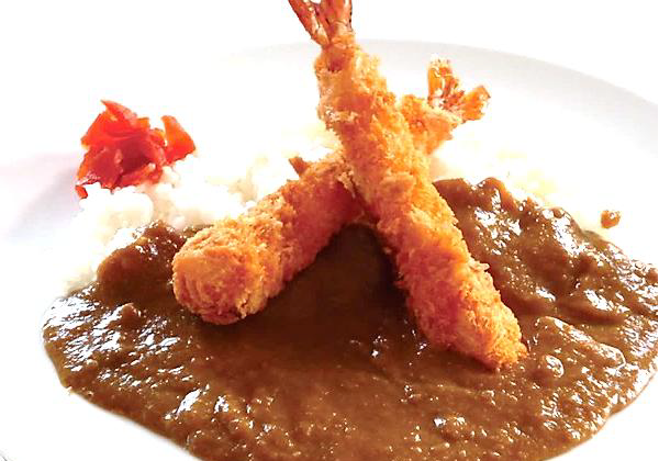 エビフライカレー