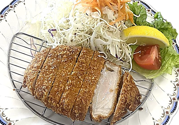 厚切りとんかつ定食