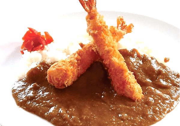 エビフライカレー