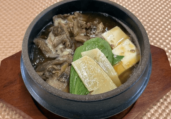 牛すじ豆腐定食