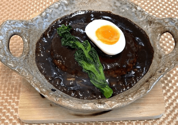 煮込みハンバーグ定食