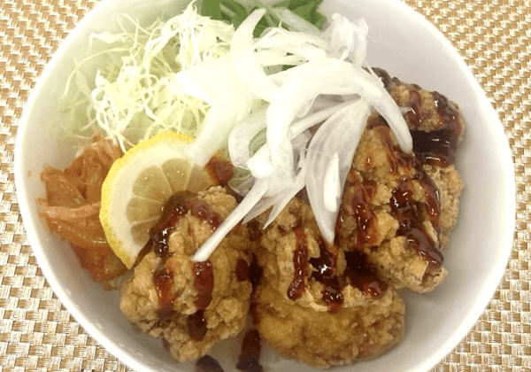 鶏唐揚げ丼
