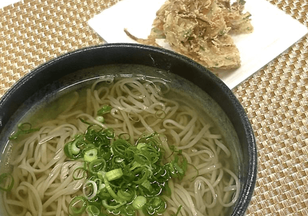 かき揚げうどんorそば